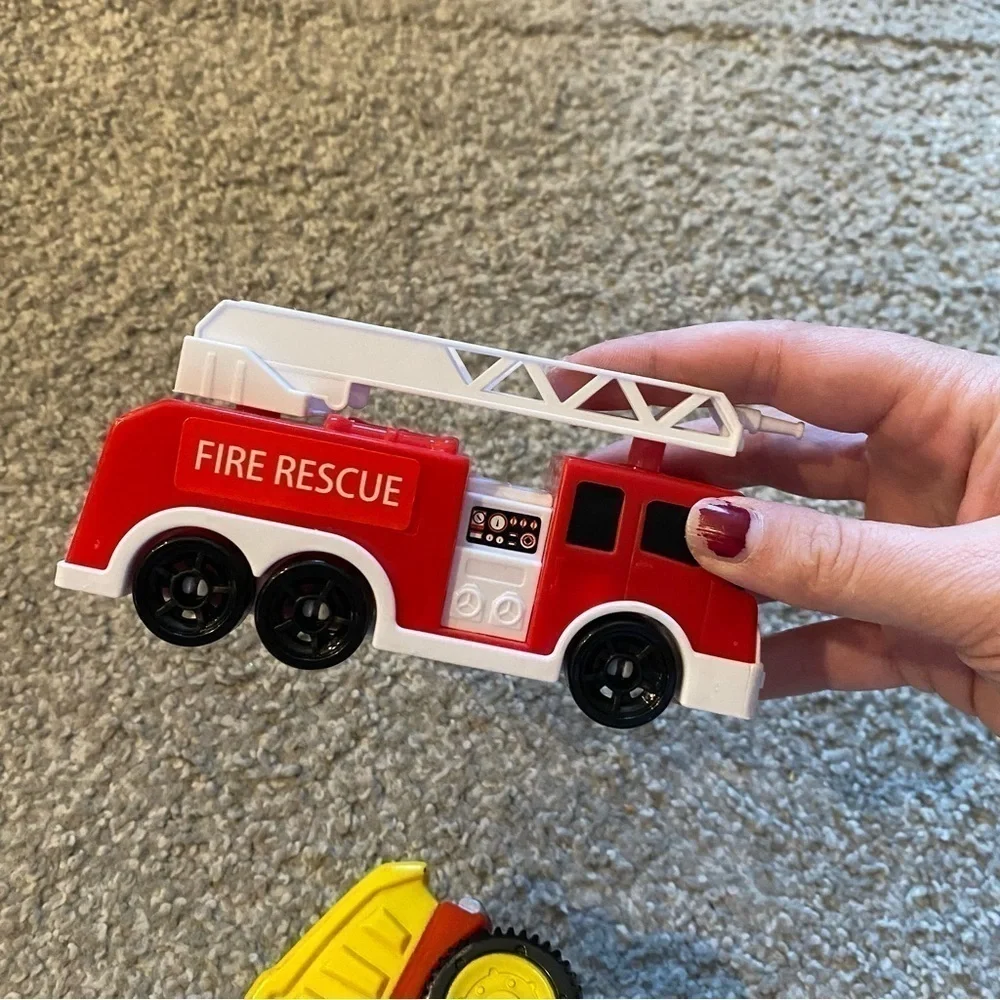 Tonka Chunky Dump Truck Toy W/ Fire Truck Kids Toy Bundle Lot